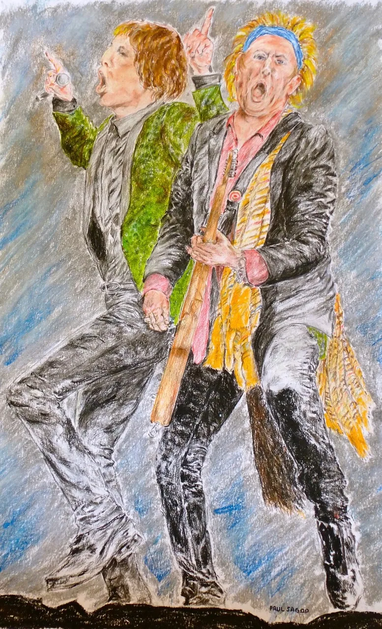 Mick and Keith